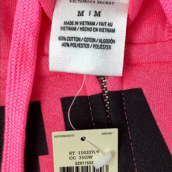 Victoria Secret Pink Hoodie Jacket - Picture 6 of 9